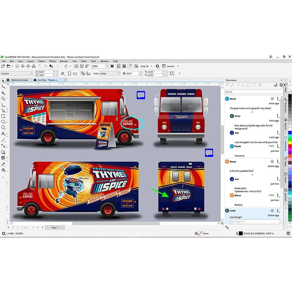 CorelDRAW Graphics Suite windows- Mac 2