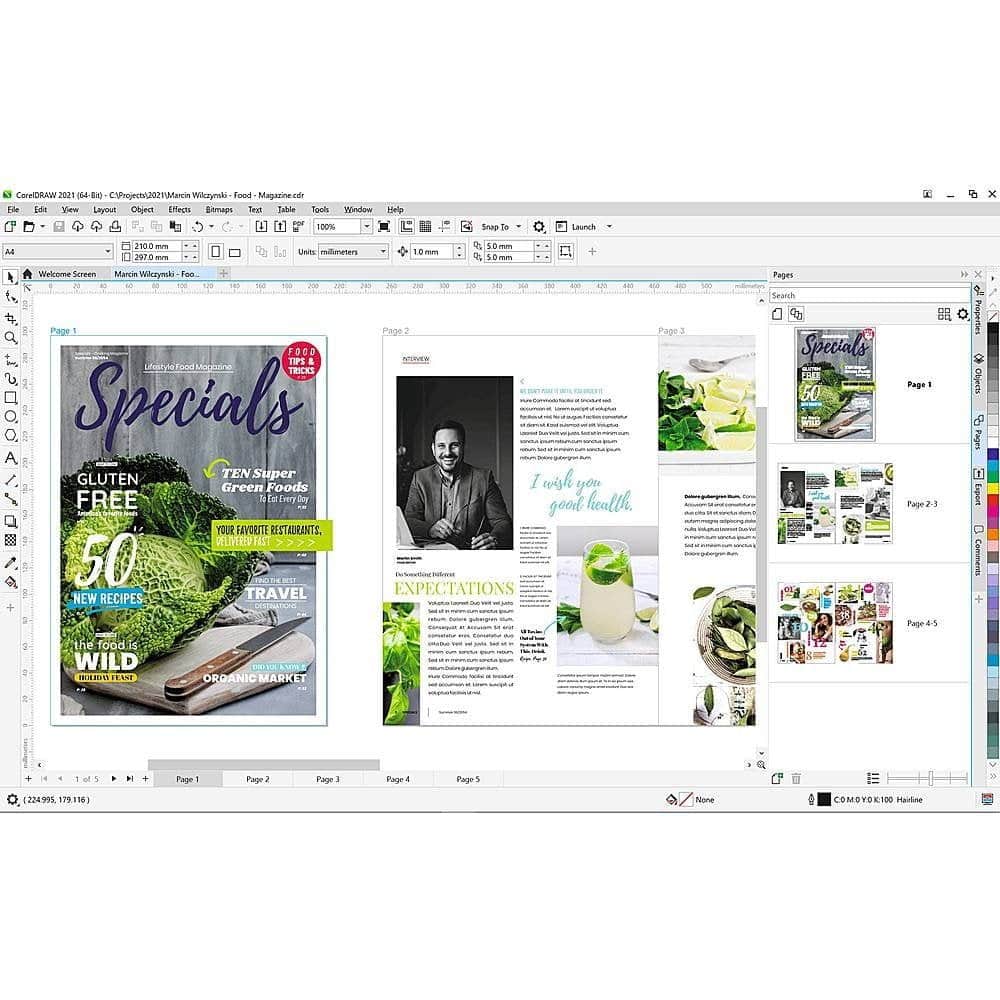 CorelDRAW Graphics Suite windows- Mac 4