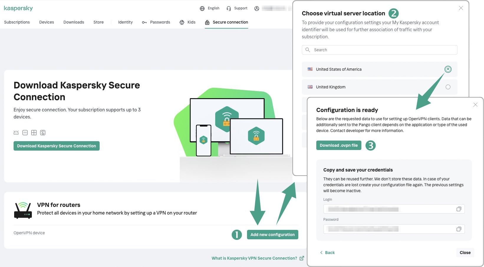 Kaspersky VPN 2